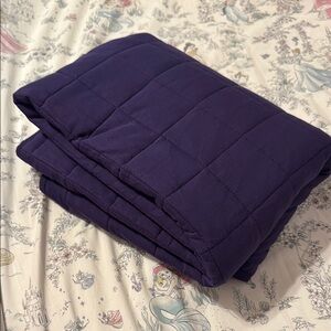 Kyte baby Purple Quilted Blanket -2.5 toddler